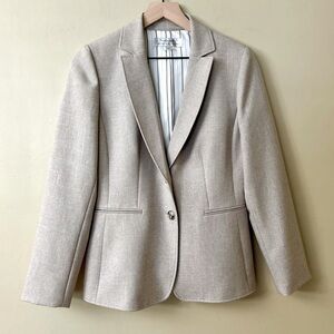 Tahari Beige Blazer Size 6